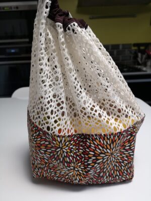 Filet à vrac réutilisable pour courses sans plastique