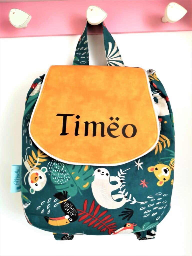 Sac à dos jungle