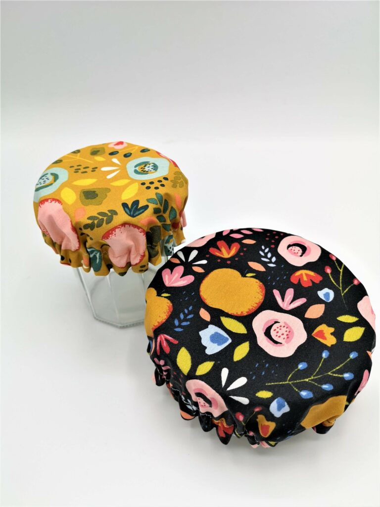 lot charlottes fruits jaunes et noirs
