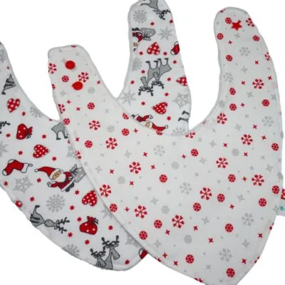 Bavoir bandana de Noël