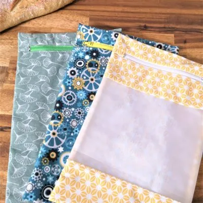 Pochette à encas (version Zip + PUL)