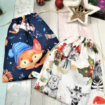 Pochon cadeau de Noël