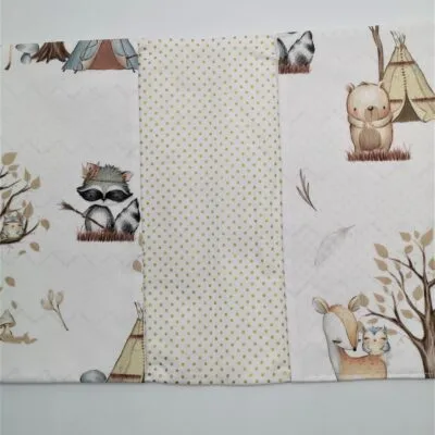 Protège carnet de sante "Animaux des bois"