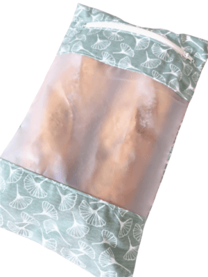 Sac de congélation lavable réutilisable zéro déchet