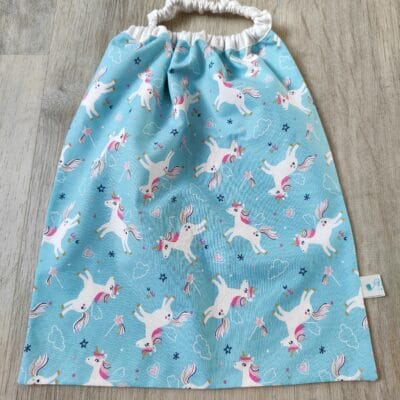 Serviette élastique maternelle "Licorne magique"