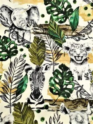 Tissu - Coton - Savane