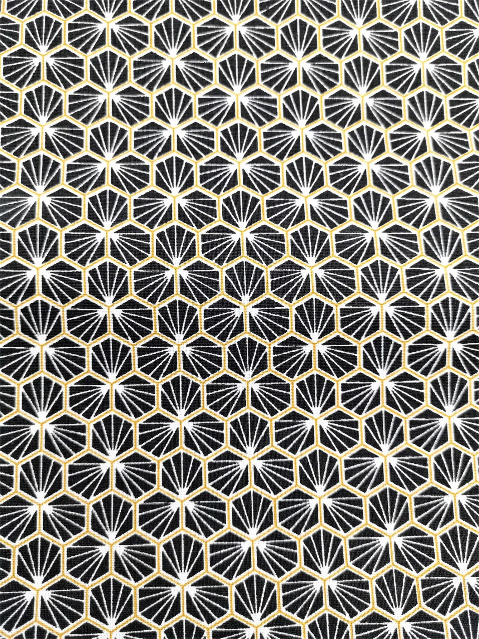 Tissu - Doublure - Riad noir