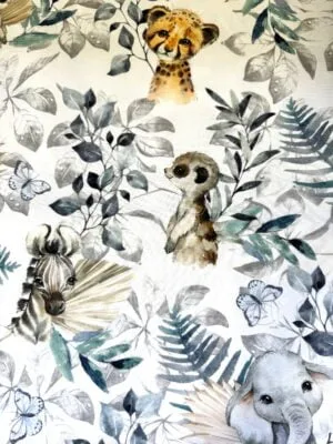 Tissu - Designer -Baby savane