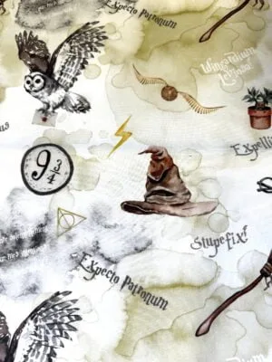 Tissu - Designer -Ecole des sorciers