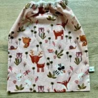 Serviette elastique maternelle animaux des bois