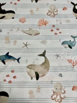 Tissu - Designer - Vie sous marine