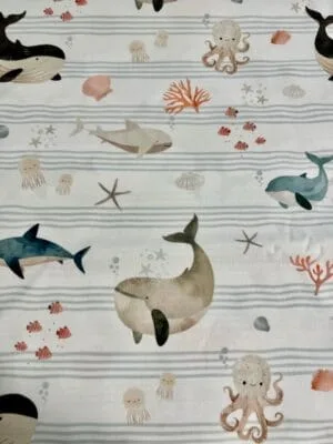 Tissu - Designer - Vie sous marine