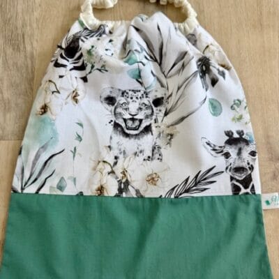 Serviette elastique maternelle