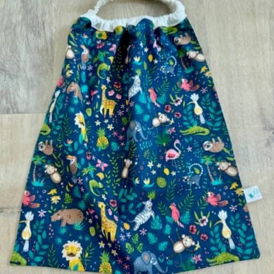 Serviette elastique maternelle